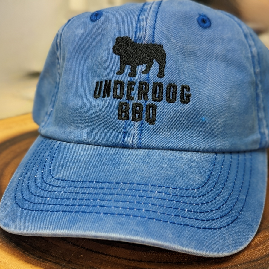Underdog BBQ Logo Washed Cap