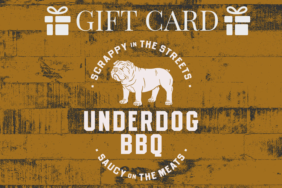 Sauces, Rubs, and Apparel Gift Card